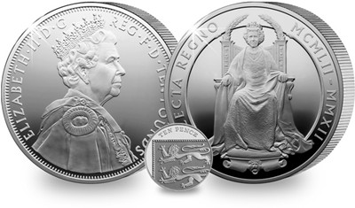 5oz diamond jubilee - A UK First for the 5oz Silver Proof Diamond Jubilee Coin