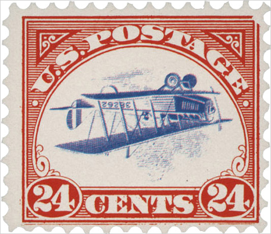 inverted jenny1 - Inverted Stamp expected to sell for £70,000 today