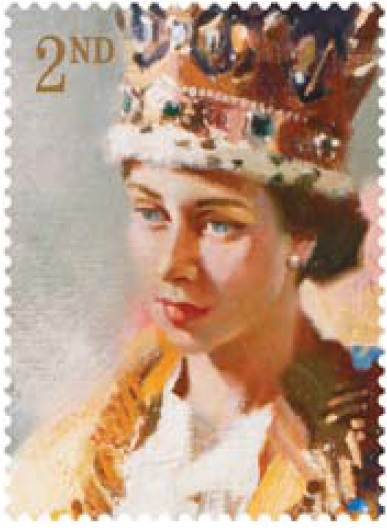2nd class coro - New Portrait of the Queen revealed by Royal Mail