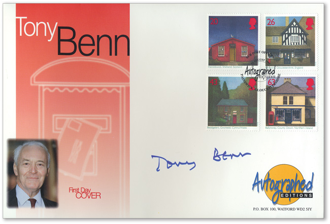 tonybenncover - Tony Benn: how the modern commemorative stamp nearly cost the Queen her head