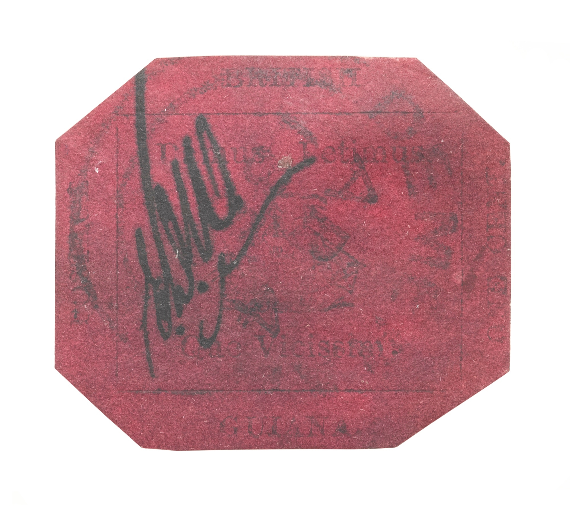 british guiana 13 - Rare stamp sets new world record at New York auction