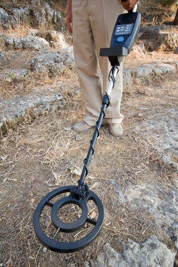 metal detector - How far would you go to guard your coin collection?