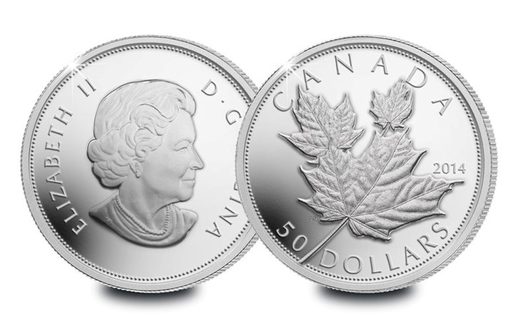 canada 5oz silver proof high relief maple leaf - Homepage