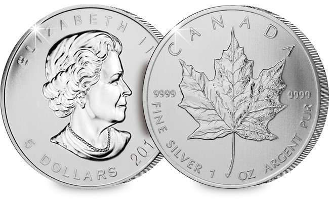 The 2014 Canada Silver Maple Leaf