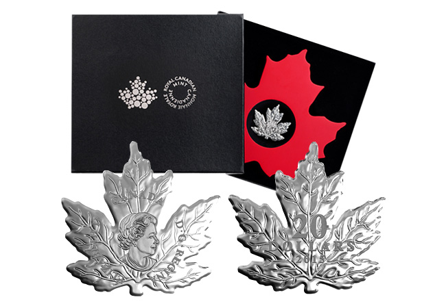 canadian leaf coin and box - The talk of the 2015 World’s Fair of Money…