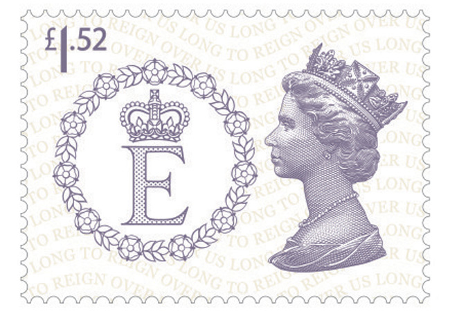 488r lrm stamp1 650 x 450 - First Look: The UK's New Longest Reigning Monarch Stamps