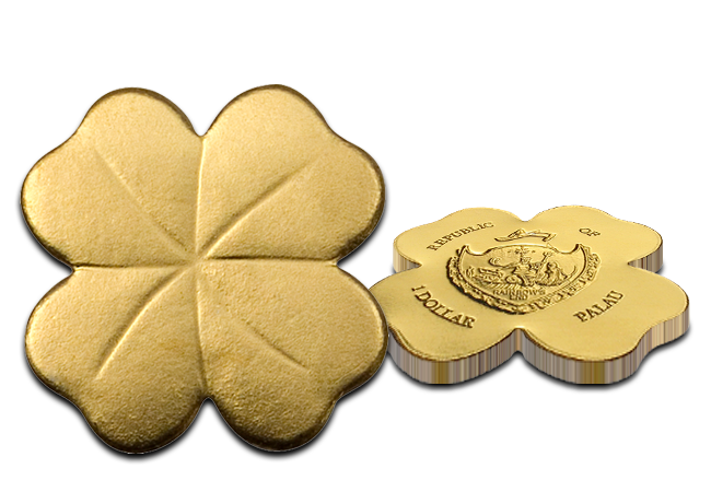 clover coin flat1 - Discover the world’s 10 most oddly shaped coins...