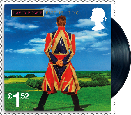 david bowie earthling stamp