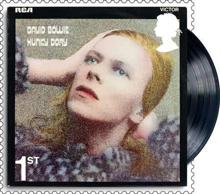 hunky dory - FIRST LOOK: New David Bowie Stamps just announced...