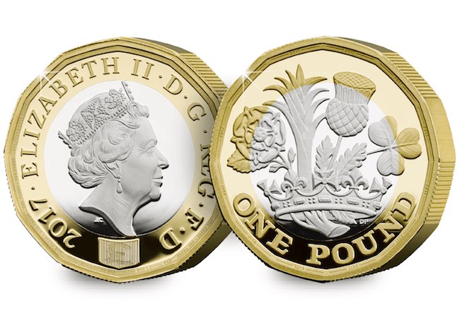 The new 12-sided £1 Coin Silver Proof Edition
