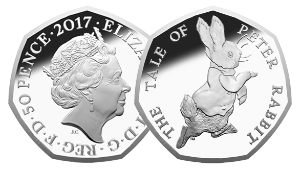 peter rabbit certified bu - New Peter Rabbit coin breaks the internet - Silver Proof 50p sells out in HOURS